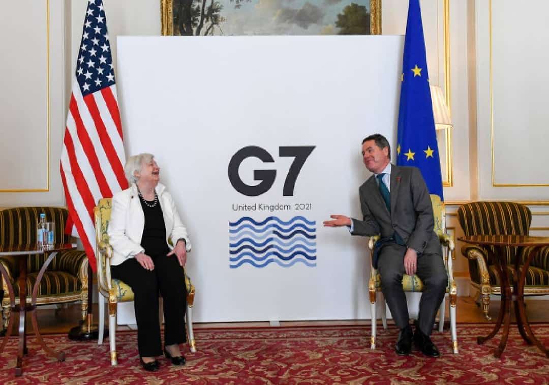 היסטוריה: מדינות ה-G7 סיכמו - "גוגל, פייסבוק, אמזון, אפל ומיקרוסופט יחוייבו במס של 15% בכל מדינות הארגון"