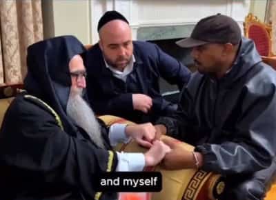 קניה ווסט מתנצל בפני הרב פינטו: המאניה דיפרסיה גרמה לי לשנוא