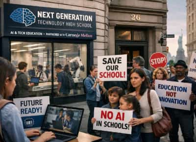 תיכון בינה מלאכותית ראשון בניו יורק: חדשנות חינוכית או ניסוי מסוכן על תלמידים
