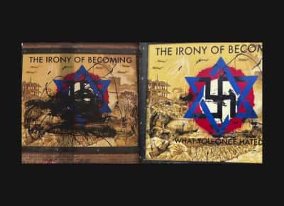 כשהחוק מגן על אנטישמיות ברורה: רב ובנו הורשעו במחיקת ציור קיר של מגן דוד תחת צלב קרס 