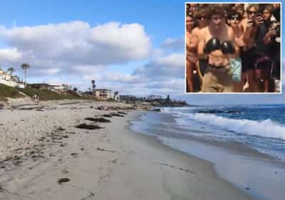 תופעה מדאיגה בדרום קליפורניה: מפגשים בסגנון 'מועדון קרב' מושכים מאות בני נוער לחוף היוקרתי