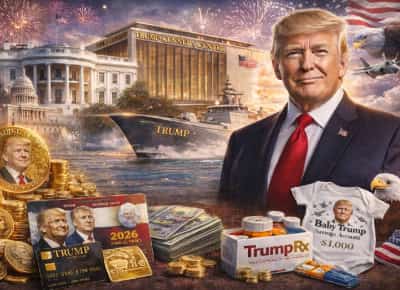 הנשיאות כמותג פרטי: טראמפ מדביק את שמו על אמריקה – ממוסדות לאומיים ועד חשבונות תינוקות