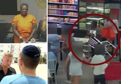 "אני שונאת אותם": אישה תועדה תוקפת נער יהודי בחנות טארגט במיאמי