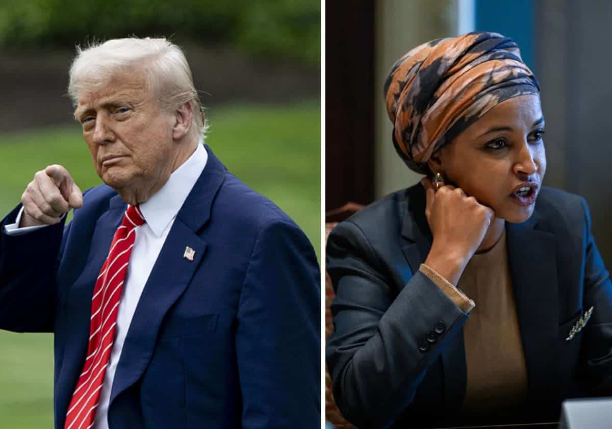 אילהאן עומאר רומזת בציוץ חדש: טראמפ פדופיל וצריך להוציא אותו להורג