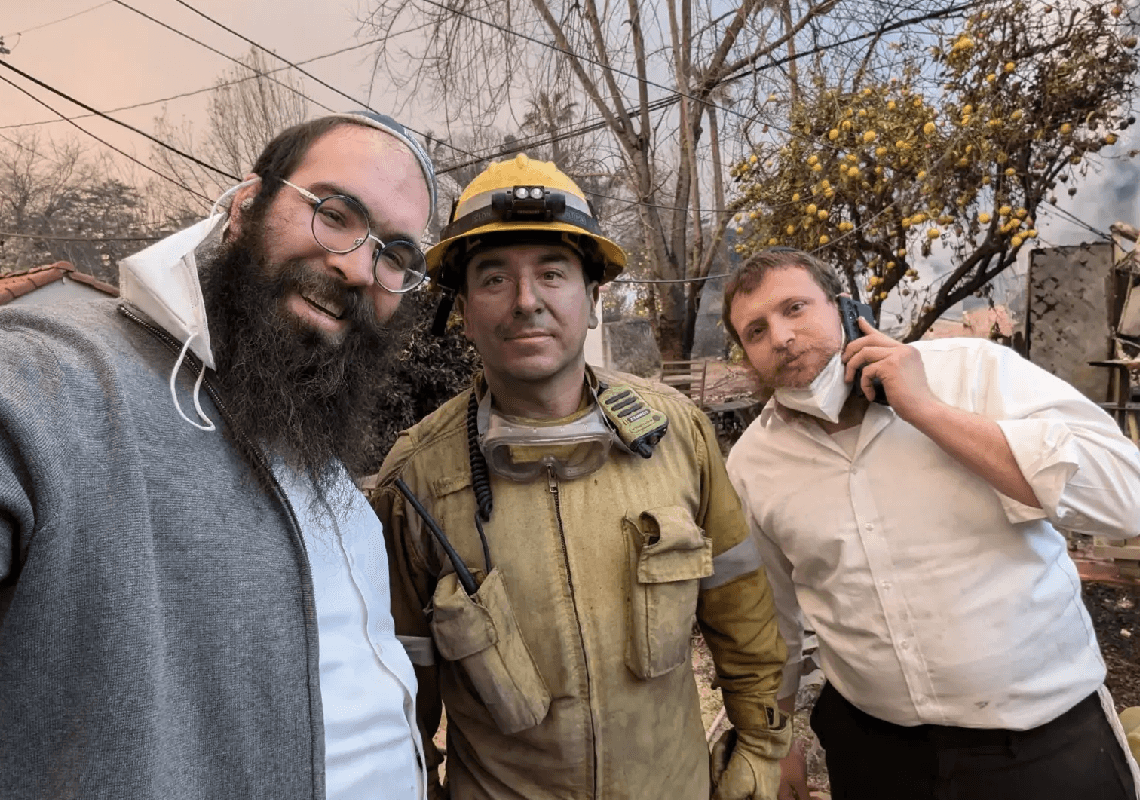 הגיבורים של לוס אנג'לס: שני הרבנים שהצילו בתים מאימת השריפות
