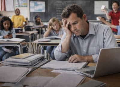 מחצית ממורי קליפורניה שוקלים לפרוש: המשבר שמאיים לשבור את מערכת החינוך האמריקאית
