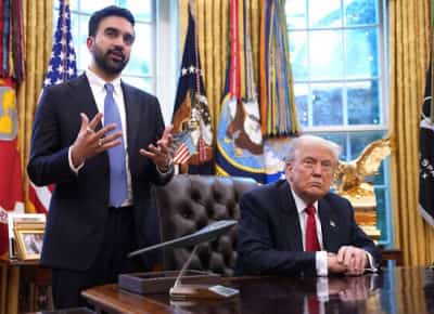 מפגש קצוות: טראמפ וממדאני בפגישה מפתיעה — ובלבה מתקפה על ישראל