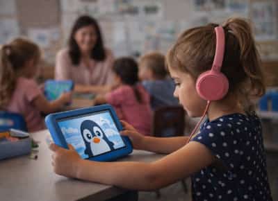ילדים מול מסך: כך טאבלטים דוחקים את מקום המורים והחברים בגן ובבית הספר 