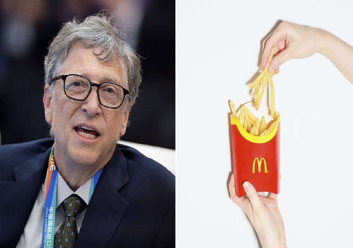 אוהבים את הצ'יפס של מקדונלדס? כנראה שהוא גדל בחווה בבעלות ביל גייטס