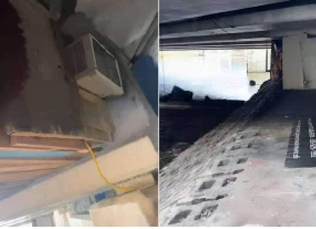 מתחת לגשר במיאמי: קובנים חסרי בית בנו "מתחם דירות" מאולתר