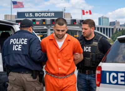 עבריין ישראלי שהוברח בתא מטען ונתפס בגבול ארה"ב - קנדה, הועמד לדין — והועבר להליכי גירוש