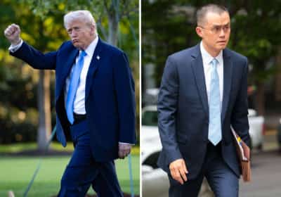 קצת יותר משבוע אחרי שהעניק חנינה למייסד בינאנס, טראמפ טוען: "אני בכלל לא מכיר אותו"