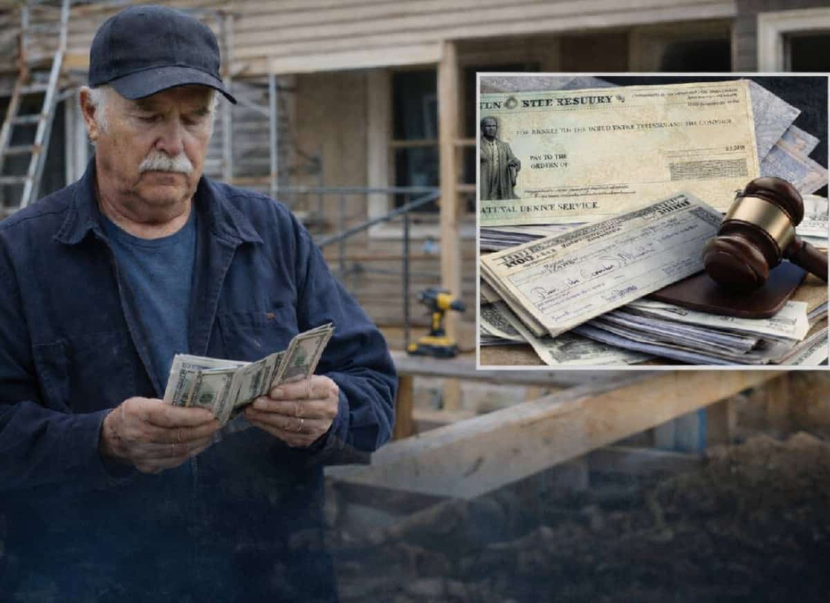 מוכן ומזומן: קבלן בן 76 העלים חצי מיליון  דולר