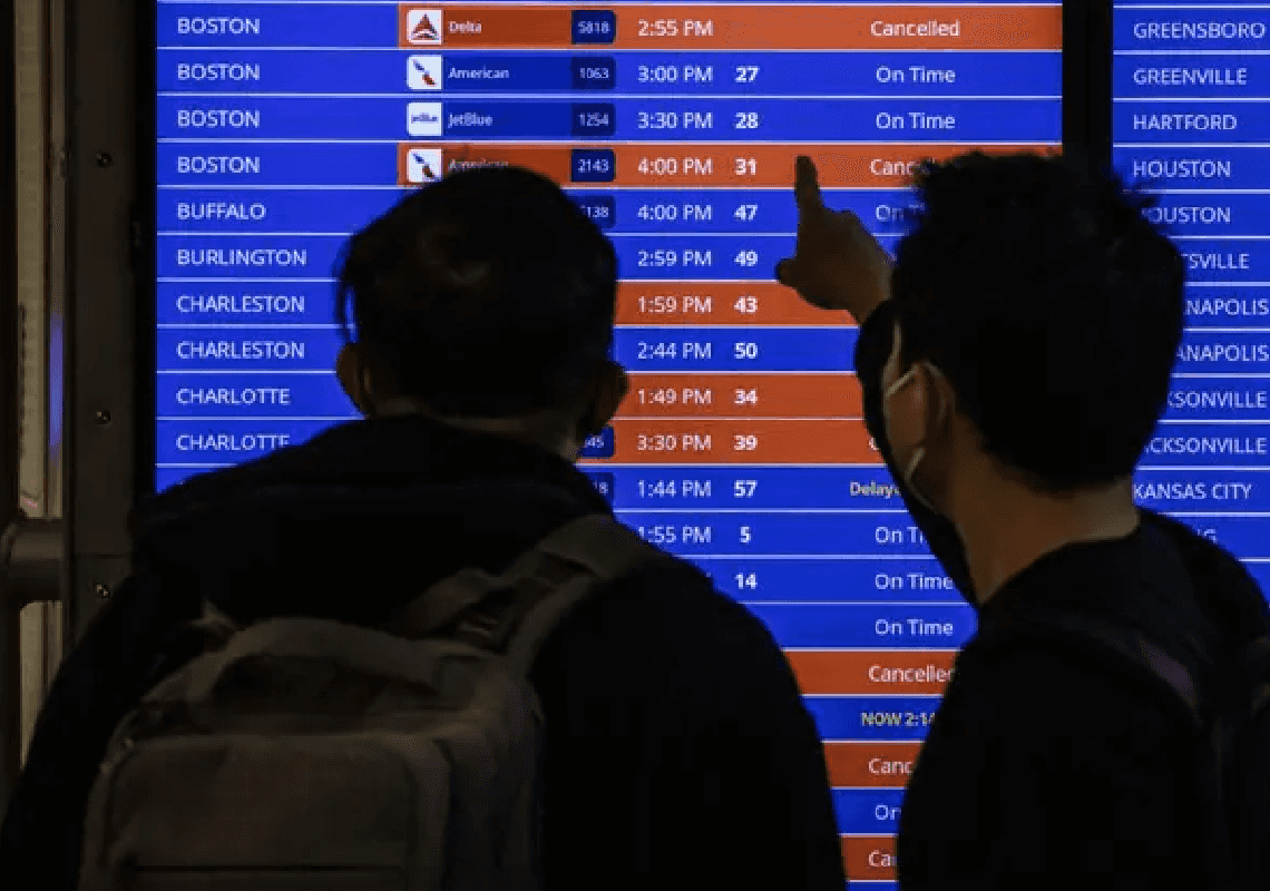 נכנס לתוקף: חברות תעופה אמריקאיות מחוייבות להחזר כספי אוטומטי במקרה של ביטול או עיכוב