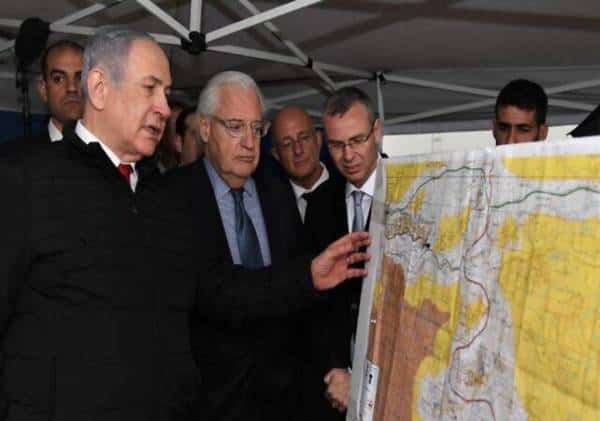 שגרירות ארה"ב בירושלים: "סיפוח הגדה המערבית יכול להתקדם בלי מדינה פלסטינית", אך רה"מ נתניהו לא יתן לזה לקרות
