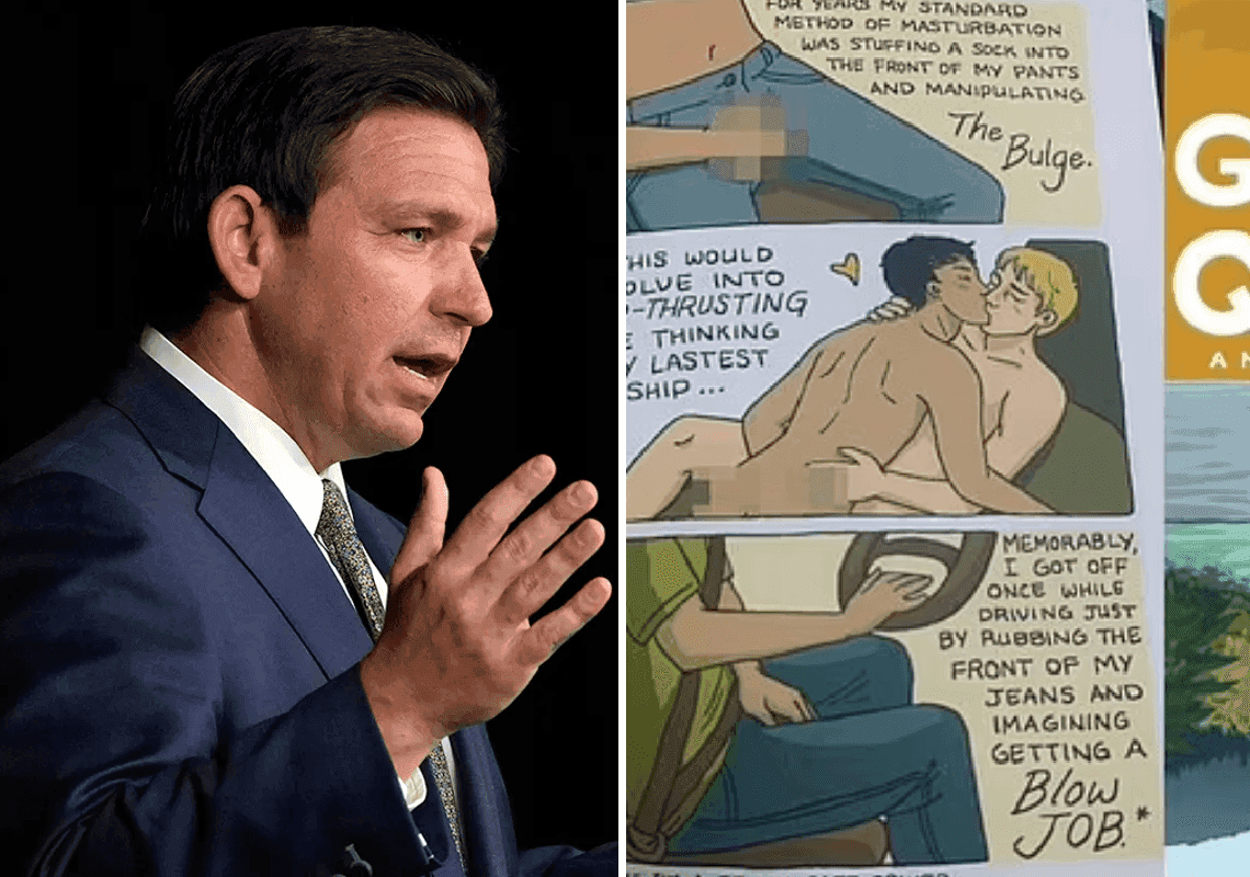 זעזוע בפלורידה: אלו הם הספרים המיניים הנמצאים בבתי הספר 