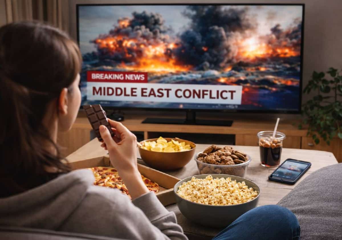 בלחץ מהמצב? המחקר שמסביר למה אנחנו רצים לאוכל מנחם