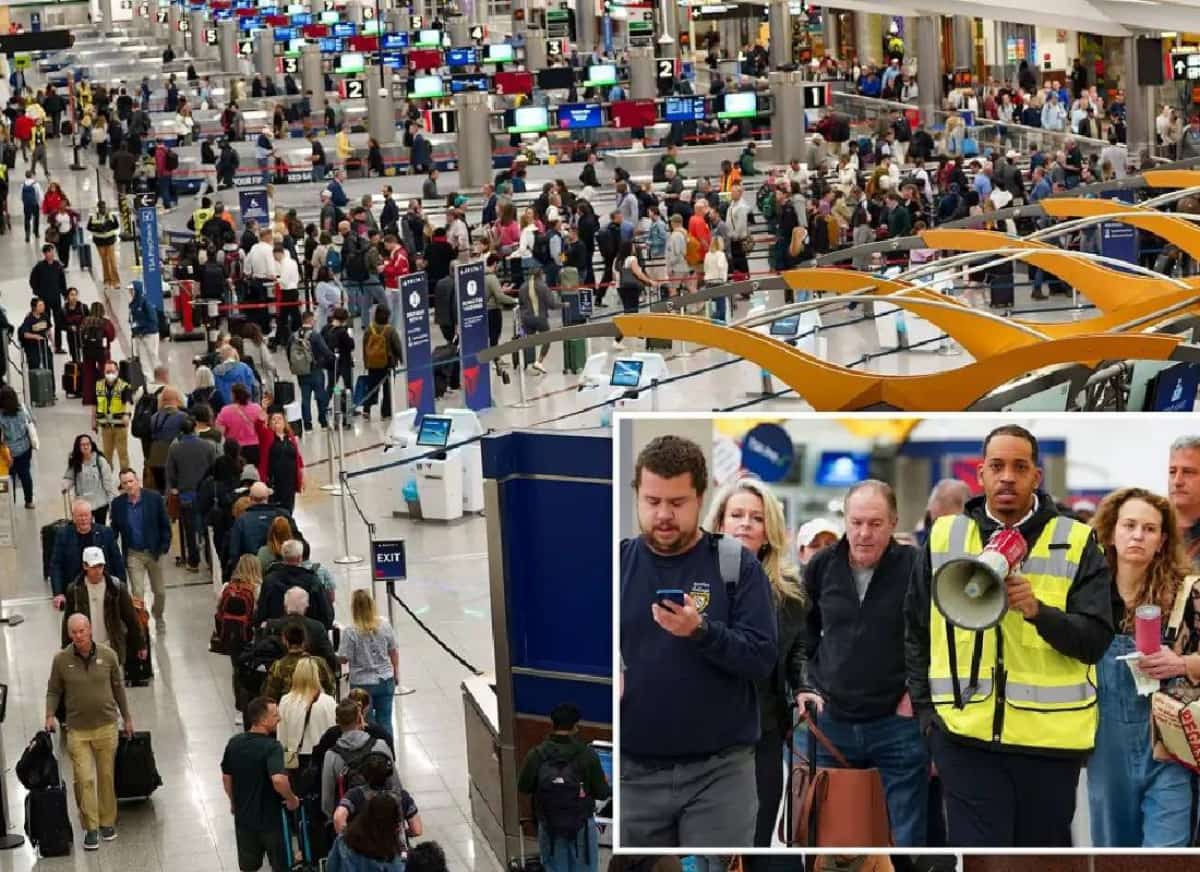 נשברו שיאי זמן ההמתנה לטיסה: תורים של ארבע וחצי שעות וסכנה לסגירה מוחלטת של שדות תעופה