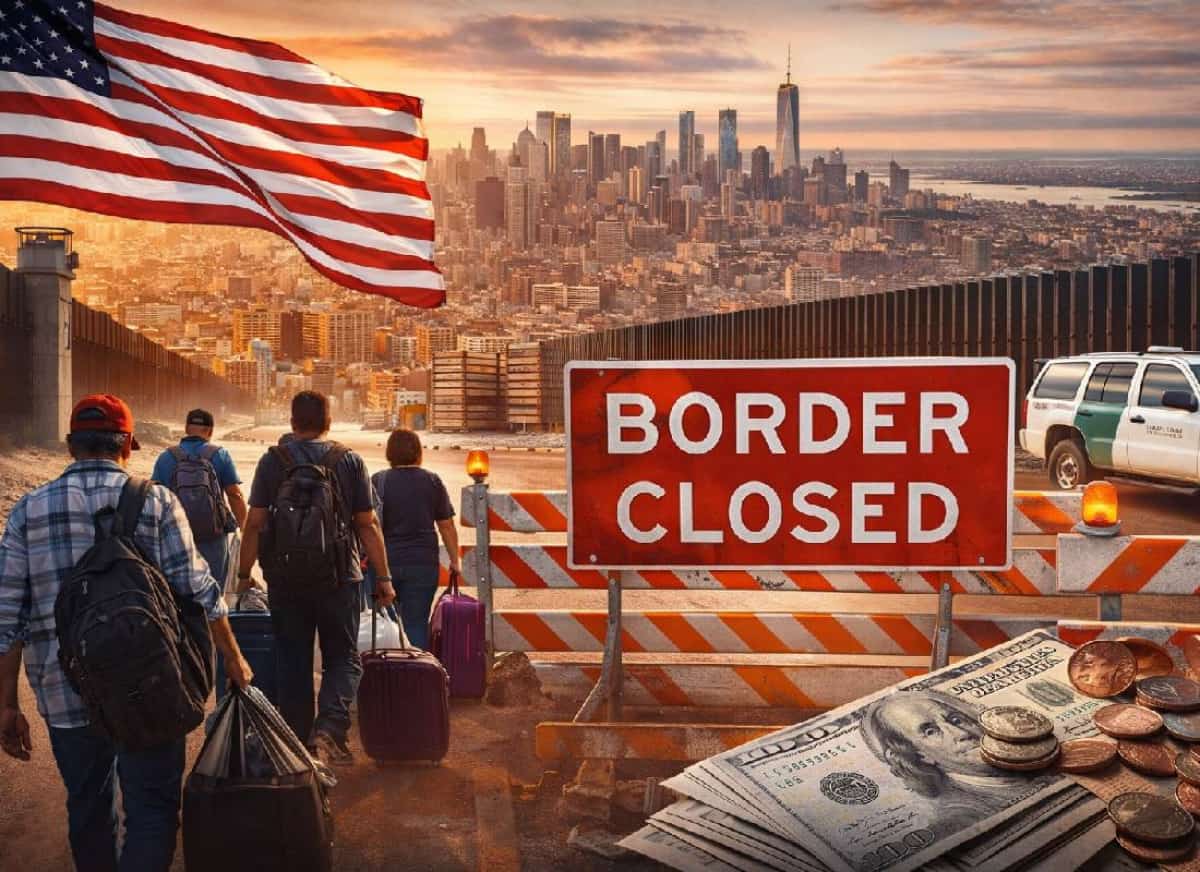 אמריקה סוגרת שערים — והכלכלה כבר משלמת: לראשונה זה עשרות שנים יותר מהגרים עזבו מאשר נכנסו