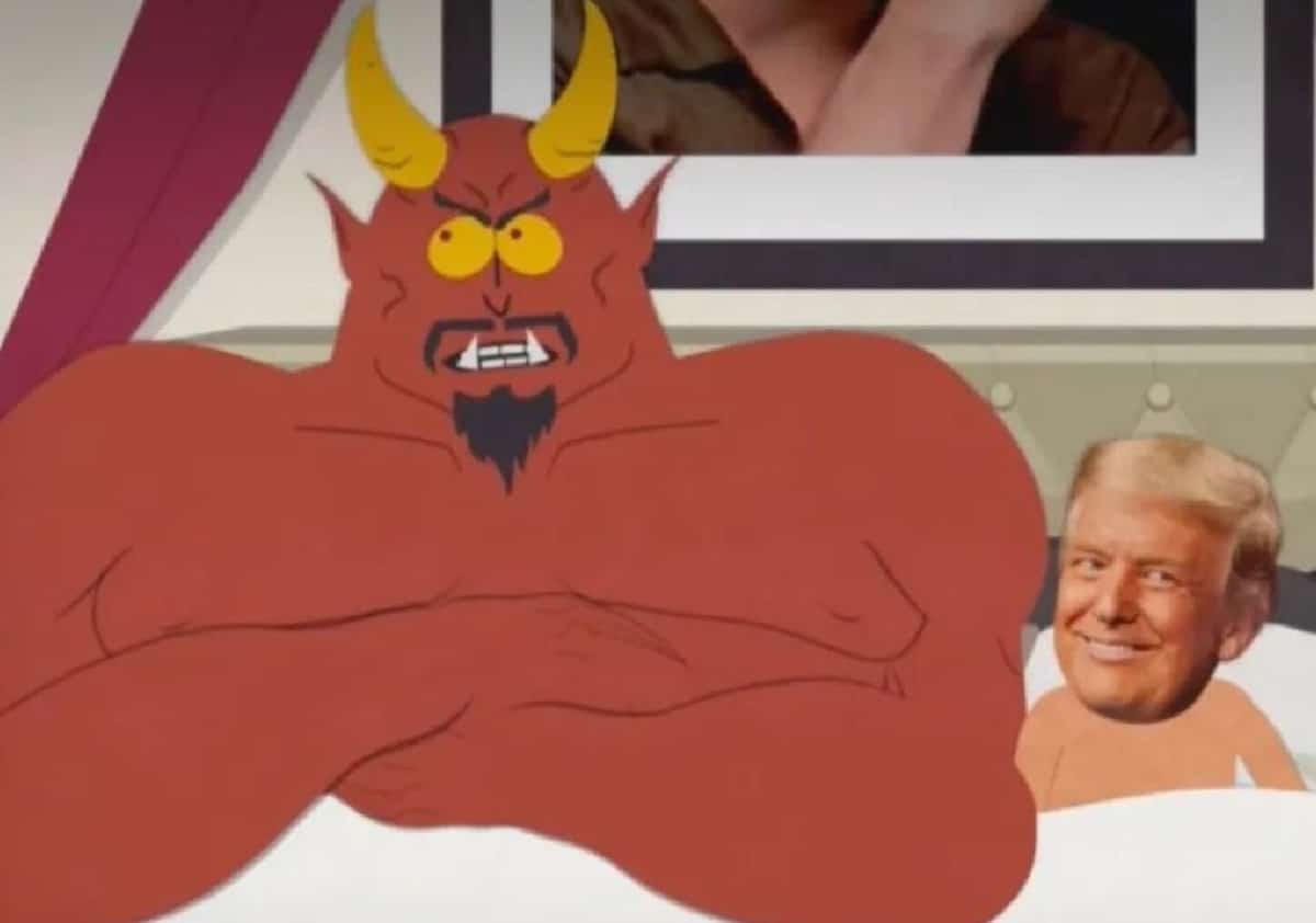 לפי הקומיקאי פאטון אוזוולט, טראמפ מתעלם מ'סאות' פארק' כי היא מביאה נתוני צפייה מרשימים שאי אפשר להתווכח איתם - בניגוד ללייט-נייט המדשדש