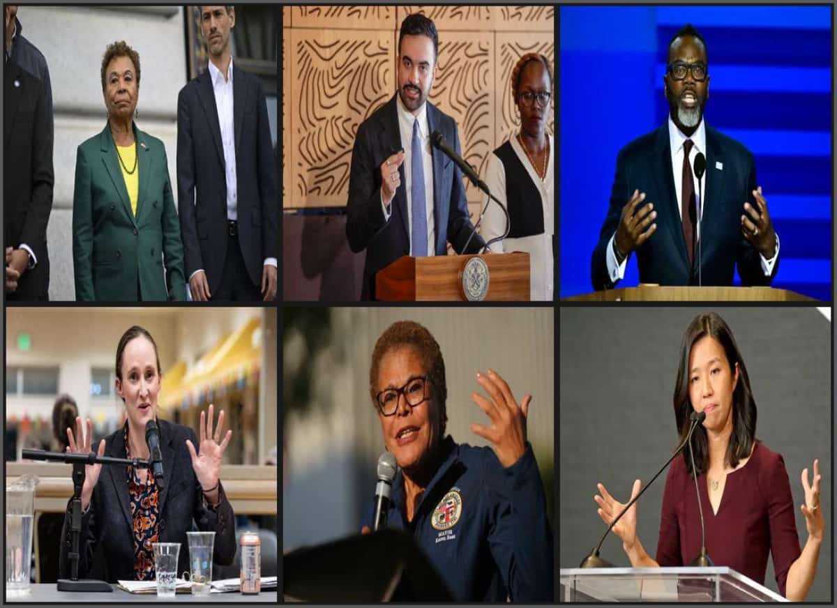 קואליציית השמאל הרדיקלי: ששת ראשי הערים שמאיימים לשנות את פני אמריקה — וממדאני בחזית