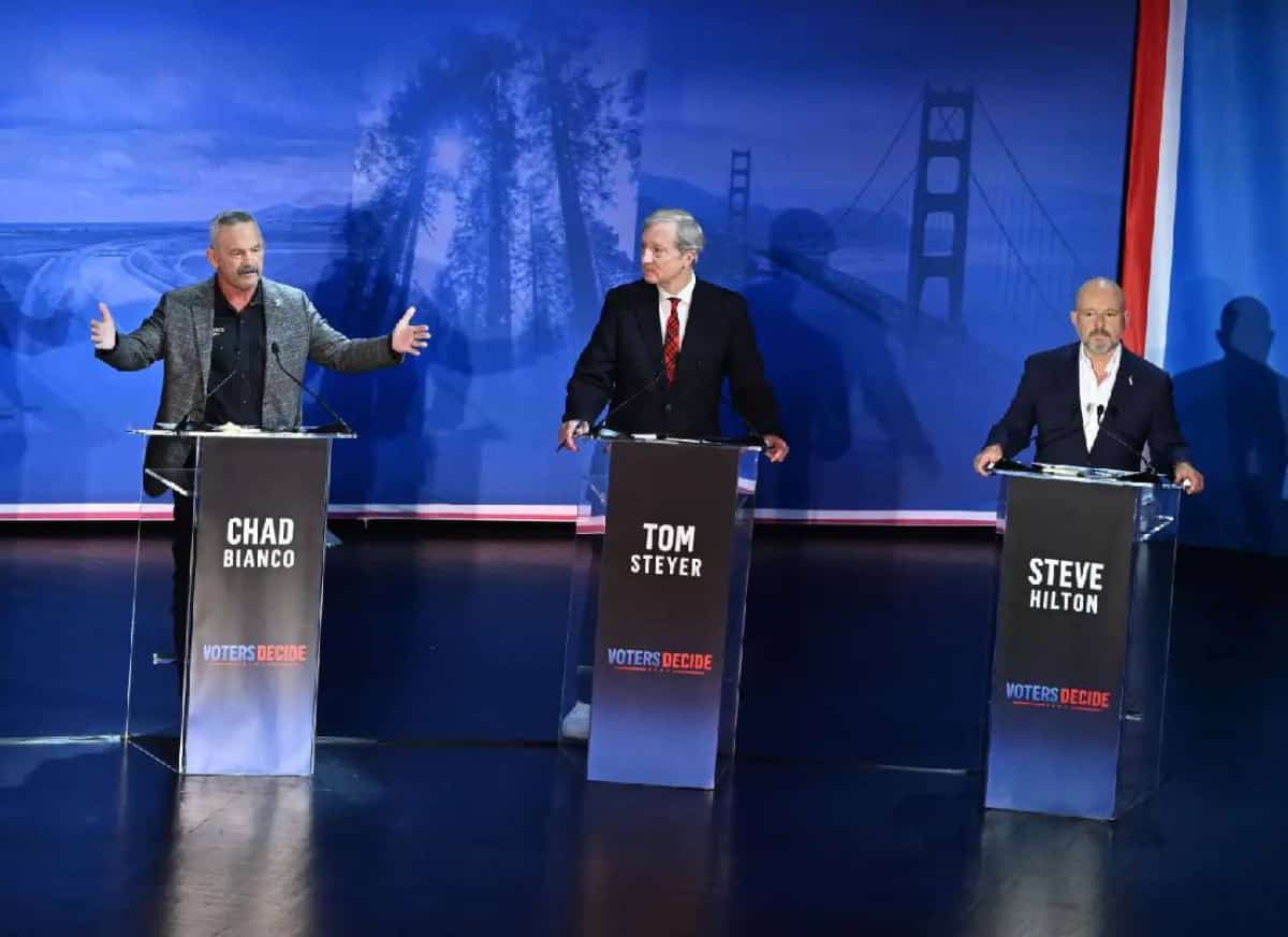 הוויכוח יצא משליטה: עלבונות, עקיצות וקרב פתוח על משרת מושל קליפורניה  