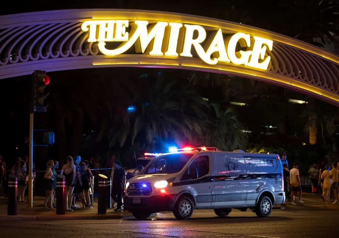 תקרית ירי בסטריפ: הרוג ופצועים במלון פופולרי בלאס וגאס