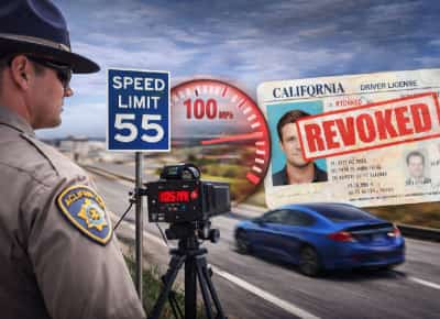 קליפורניה לוחצת על הברקס: נהיגה מעל מאה מייל לשעה עלולה להסתיים בשלילת רישיון מיידית
