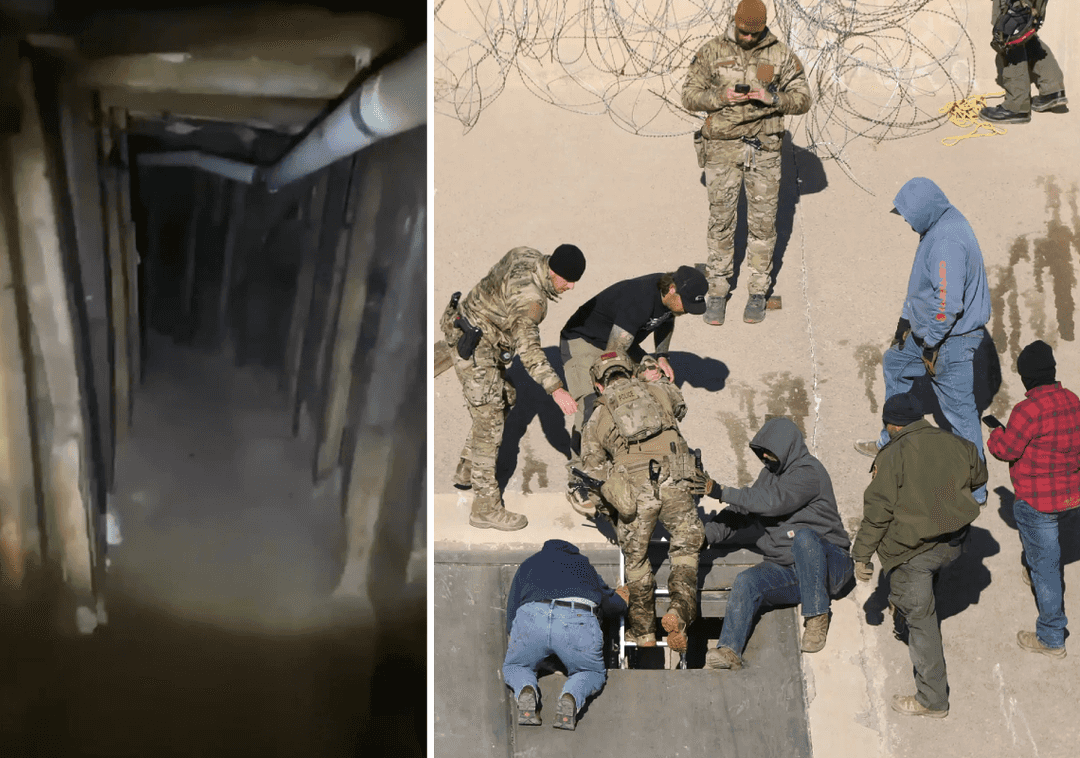 "מנהרת סמים מתוחכמת" אותרה בגבול טקסס-מקסיקו