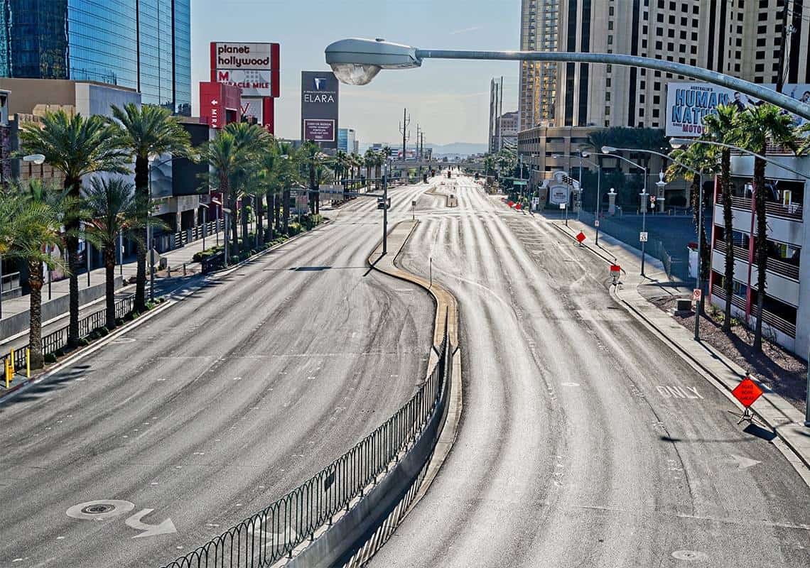 תעשיית התיירות בלאס וגאס איבדה כ-34 מיליארד דולר בעקבות משבר הקורונה