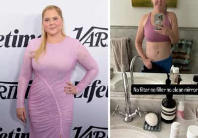 בלי פילטרים ועם הרבה גאווה: איימי שומר מציגה בטן שטוחה