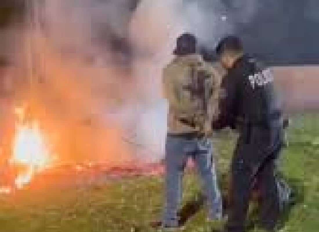 תושבי אזוסה סיכלו ניסיון הצתה בפארק על רקע גל השריפות באזור לוס אנג'לס
