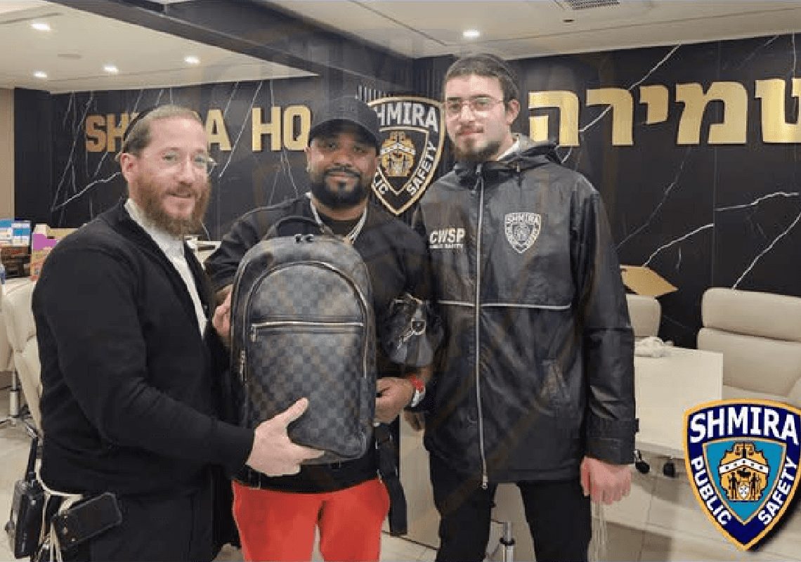 המצווה שריגשה את ניו יורק: תלמיד ישיבה החזיר תיק מלא ביהלומים ותכשיטים