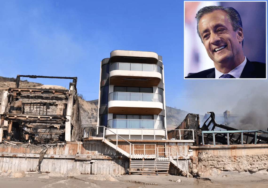 בעל האחוזה במליבו ששרדה את הלהבות לא האמין: "זה נס"