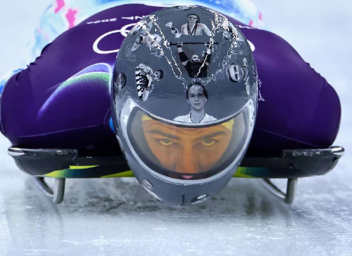 סירב להסיר קסדה לזכר נופלים: אוקראיני נפסל באולימפיאדת החורף