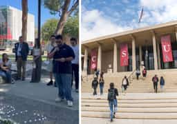 ביום השנה לטבח: סטודנט ישראלי בקמפוס בלוס אנג'לס במסר לקהילה היהודית