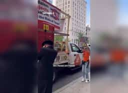 ישראליות ראו את נטורי קרתא בניו יורק — ולא שתקו: עימות סוער באמצע הרחוב