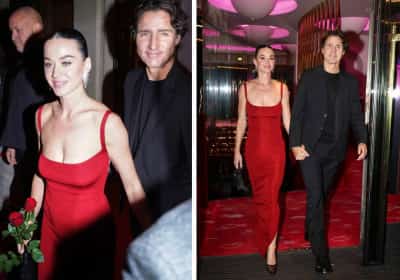 כבר אין מה להסתיר: קייטי פרי וג'סטין טרודו בהופעה פומבית ראשונה בפריז