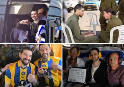 הרגע שנרשם בדמעות: עשרים החטופים - בבית