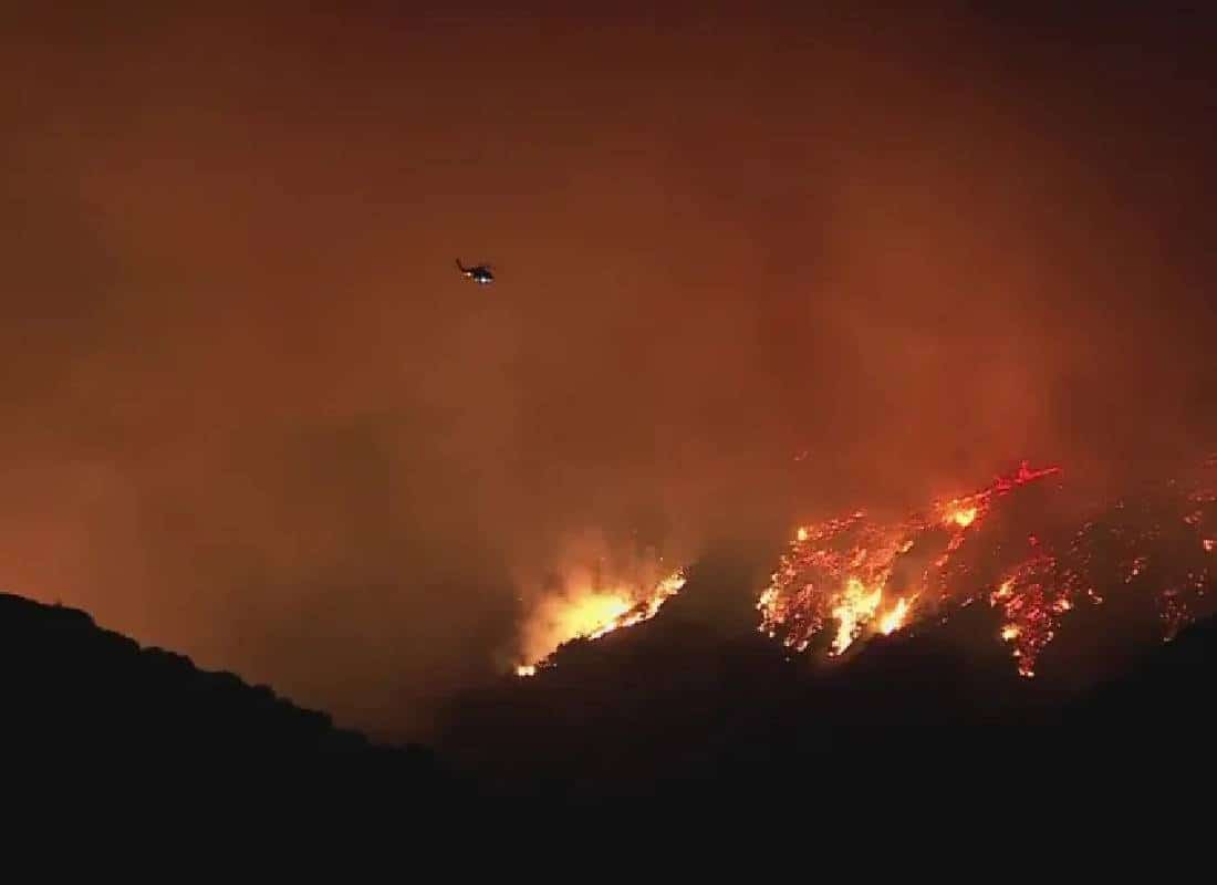 השריפה הגדולה מתקרבת לוואלי: עוד רובע בלוס אנג'לס בסכנה