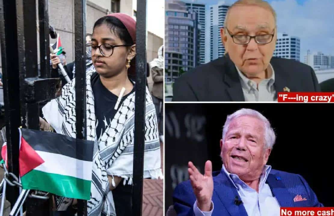 בריחת המיליארדרים היהודים: עוצרים את הכסף לקולומביה ומכנים את האספסוף האנטי-ישראלי "פא^ינג מטורפים"