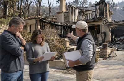הביטוח שילם, הבנק מחזיק בכסף: אלפי נפגעי השריפות בלוס אנג'לס עדיין מחכים לבנות מחדש