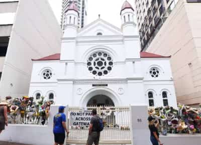 אוסטרליה: רכב פרץ את שערי בית הכנסת העתיק בבריסביין - גבר נעצר בחשד לפשע שנאה