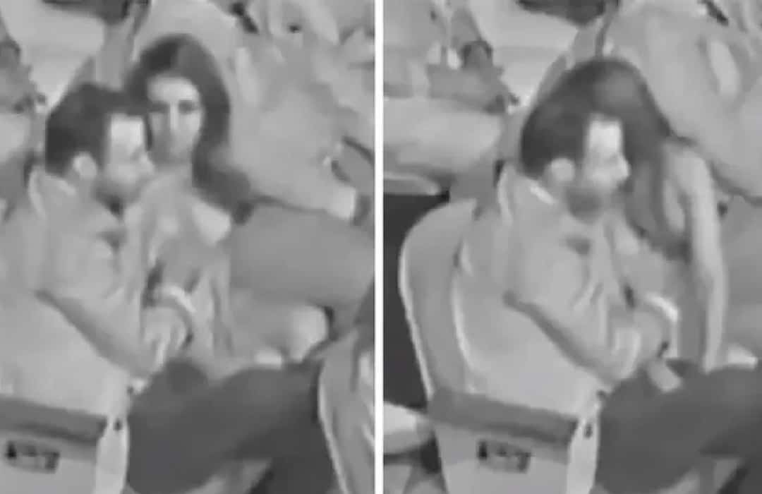 למבוגרים בלבד: חברת הקונגרס סולקה מהאולם לאחר שמיששה את המפשעה של בן זוגה אשר תפס את שדיה