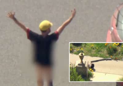 בהלה בלוס אנג'לס: גבר פתח באש סמוך לבית ספר - ונעצר כשהוא ללא מכנסיים