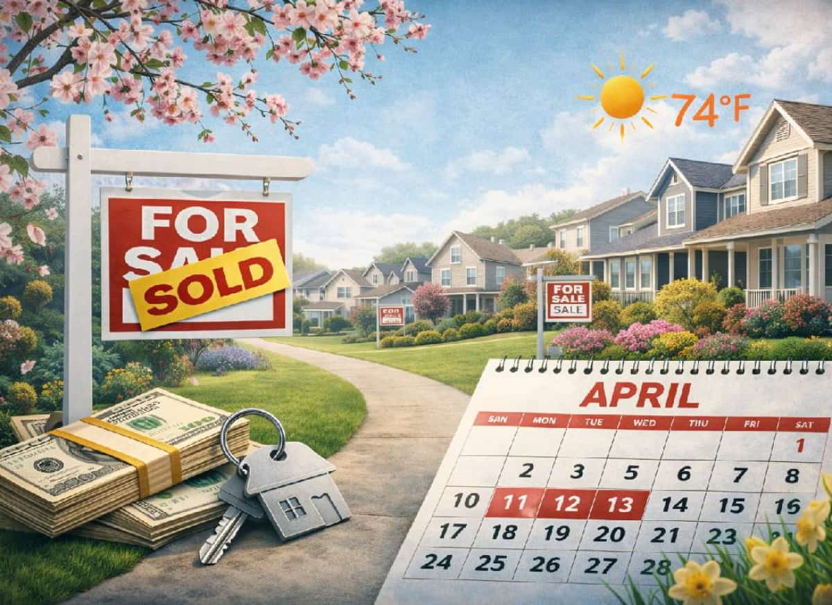 שבוע הזהב: מדוע אם לא תמכרו את ביתכם בין ה-12 ל-18 באפריל - אתם עלולים להפסיד עשרות אלפי דולרים