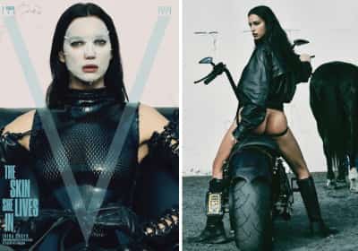 אירינה שייק שוברת גבולות: הצילומים החדשים שלה למגזין V נועזים מתמיד