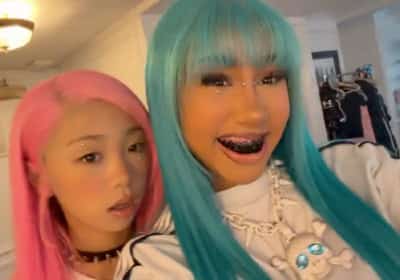 שבוע חדש - לוק חדש: נורת' ווסט עם פירסינג בין העיניים ושיניים שחורות