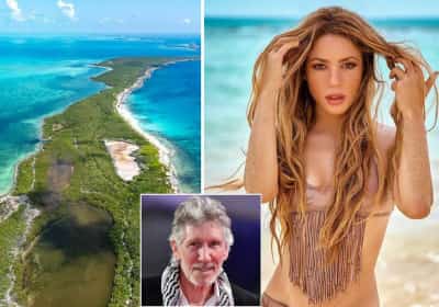 חוזר לשוק: האי הפרטי של שאקירה ורוג'ר ווטרס מוצע למכירה