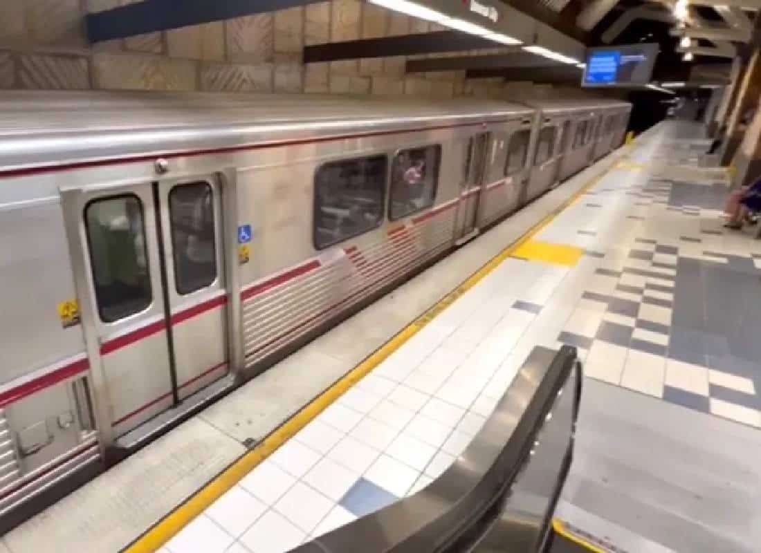 גופת אדם התגלתה ברכבת התחתית בלוס אנג'לס